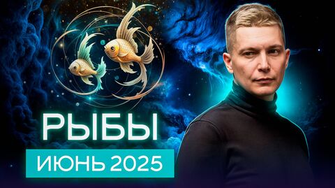 Рыбы Июнь 2025. Важная смена парадигмы жизни. Душевный гороскоп Павел Чудинов
