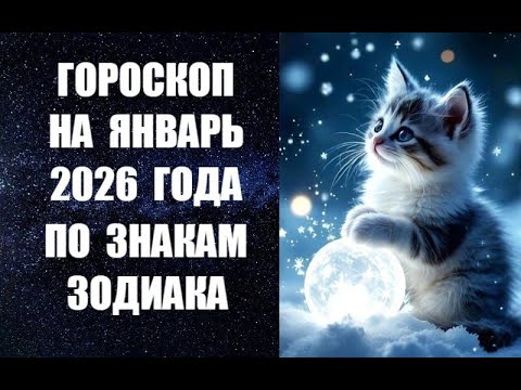 ГОРОСКОП НА ЯНВАРЬ 2026 ГОДА ПО ЗНАКАМ ЗОДИАКА. Астропрогноз канадского астролога Анны Фалилеевой