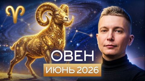 Овен Июнь 2026: замедляемся! Душевный гороскоп Павел Чудинов