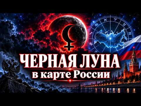 ПРОГНОЗ ДЛЯ РОССИИ: ЧЕРНАЯ ЛУНА В КАРТЕ СТРАНЫ