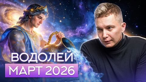 Водолей Март 2026. Душевный гороскоп Павел Чудинов