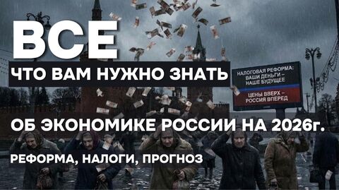 ЭКОНОМИКА РОССИИ 2026: Налоговая реформа — что ждёт каждого.