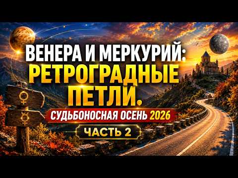 Судьбоносная осень 2026. Петли Венеры и Меркурия. Часть 2