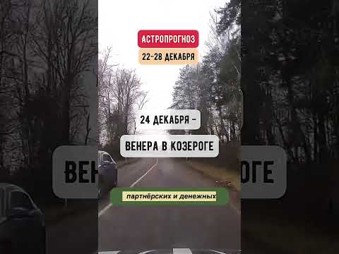 Гороскоп на неделю с 22 по 24 декабря. Коротко