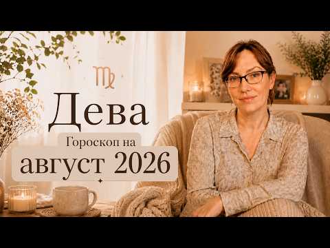 Дева - Гороскоп на август 2026 года - Прогноз для Дев
