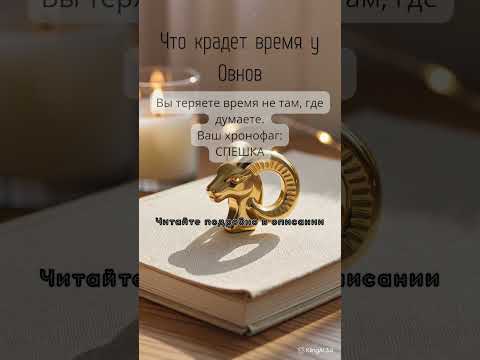 Что крадет время у Овнов?  #гороскоп #саморазвитие #хронофагизодиака #овенгороскоп #овен