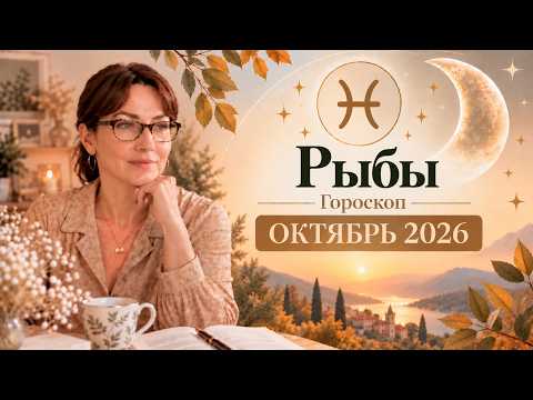 Рыбы - Гороскоп на октябрь 2026 года - Прогноз для Рыб