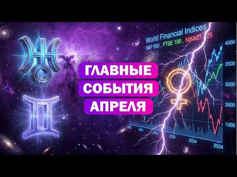 Прогноз на апрель: конфликтное полнолуние, период удачи и Уран в Близнецах