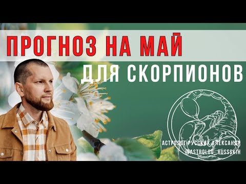 Астрологический прогноз на май для Скорпионов