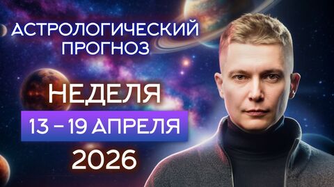 Неделя 13-19 апреля 2026. Время для решительных действий! Душевный гороскоп Павел Чудинов