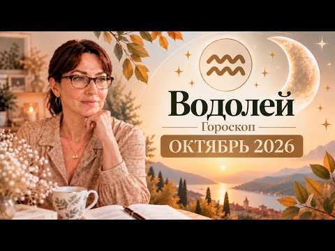 Водолей - Гороскоп на октябрь 2026 года - Прогноз для Водолеев
