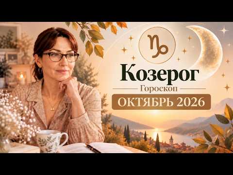 Козерог - Гороскоп на октябрь 2026 года - Прогноз для Козерогов