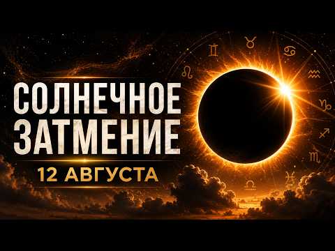 Солнечное затмение 12 августа - всплеск Бетельгейзе! Общая информация и по знакам